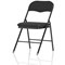 Sicily Folding Chair, Black, Pack of 4