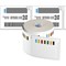 Dymo 2187329 Labelwriter Stock Rotation Labels, Black on White, 70x54mm, 400 Labels Per Roll