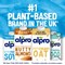 Alpro No Sugars Almond Milk, 1 Litre, Pack of 12