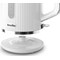 Breville VKT257 Bold Kettle, 3kw, 1.7 Litres, White/Chrome