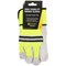 B-Safe Canadian High Quality High Visibility Gloves, Saturn Yellow & Grey, One Size