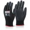 B-Safe Multi-Purpose Pu Coated Gloves, Black, Large