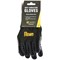 Glovezilla Anti Vibration Gloves, Black, Large