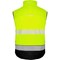 Beeswift Deltic Hi-Vis Two Tone Gilet, Saturn Yellow & Black, 6XL