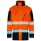 Beeswift Deltic Hi-Viz Two Tone Jacket, Orange & Black, 5XL