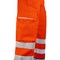 Beeswift Deltic Hi-Vis Two Tone Overtrousers, Orange & Black, 3XL