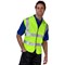 Beeswift En Iso 20471 Vest, Saturn Yellow, Small, Pack of 100