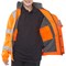 Beeswift High Visibility Fleece Lined Bomber Jacket, Orange, 2XL