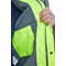 Beeswift High Visibility Fleece Lined Bomber Jacket, Saturn Yellow, 4XL