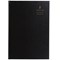 Collins A5 Desk Diary, Week To View, Black, 2025