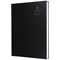 Collins A5 Desk Diary, Week To View, Black, 2025