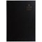 Collins A4 Desk Diary, 2 Pages Per Day, Black, 2025