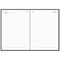 Collins A4 Desk Diary, 2 Pages Per Day, Black, 2025