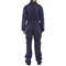 Beeswift Cotton Drill Boilersuit, Navy Blue, 34