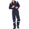 Beeswift Flame Retardant Burgan Anti-Static Boilersuit, Navy Blue, 40