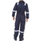 Beeswift Flame Retardant Burgan Anti-Static Boilersuit, Navy Blue, 40