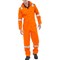 Beeswift Flame Retardant Burgan Anti-Static Boilersuit, Orange, 36