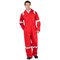 Beeswift Fire Retardant Nordic Design Boilersuit, Red, 36