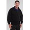 Beeswift Quarter Zip Sweatshirt, Black, 3XL