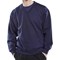 Beeswift V-Neck Sweatshirt, Navy Blue, 3XL