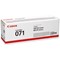 Canon 071 Toner Cartridge, Black