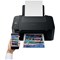 Canon PIXMA TS3750i A4 3-in-1 Wireless Colour Inkjet Printer, Black