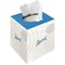 2Work Facial Tissues, 2-Ply, 24 Cubes of 70 Sheets