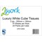 2Work Facial Tissues, 2-Ply, 24 Cubes of 70 Sheets