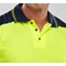 Beeswift Two Tone Polo Shirt, Saturn Yellow & Navy Blue, Small