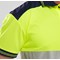 Beeswift Two Tone Polo Shirt, Saturn Yellow & Navy Blue, Small