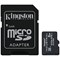 Kingston Industrial MicroSD Memory Card with SD Adapter, 16GB