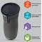 Contigo West Loop Autoseal Travel Mug, 470ml, Gun Metal