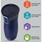 Conitgo West Loop Autoseal Travel Mug, 16oz/470ml, Blue