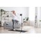 Durable Gooseneck Twist Floor Standing Tablet Holder, Black