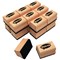 Show-me Wooden Handled Mini Felt Whiteboard Eraser - Pack of 30