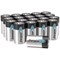 Energizer Max Plus D Alkaline Batteries, Pack of 20