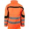 Beeswift Eton Hi-Viz Soft Shell Jacket, Orange & Black, 4XL