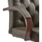 Chesterfield Leather Executive Chair, Brown