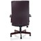 Chesterfield Leather Executive Chair, Burgundy