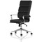 Savoy Leather Executive Chair, Black