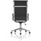 Hawkes Executive Chair, Black PU Chrome Frame