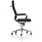 Hawkes Executive Chair, Black PU Chrome Frame