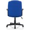 Bella Executive Managers Chair Blue fabric