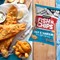 Burton's Fish N Chips Salt Vinegar Baked Snacks Grab Bag, 40g, Pack of 30