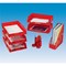 5 Star Letter Tray, High-impact Polystyrene, Foolscap, Red