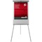 5 Star Flipchart Easel, W670xH990mm, Grey Trim