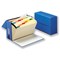 5 Star Expanding Box File, 19 Pockets, A-Z, Foolscap, Blue