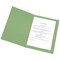 5 Star Square Cut Folders, 250gsm, Foolscap, Green, Pack of 100