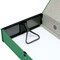 5 Star Box File, Spring Lock, 75mm Spine, Foolscap, Green, Pack of 5