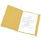 5 Star A4 Square Cut Folders, 250gsm, Yellow, Pack of 100